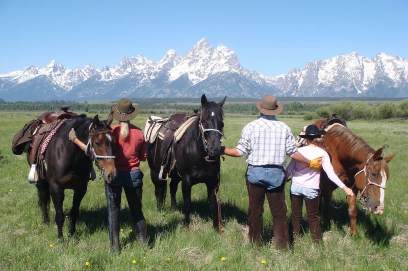 Moose Head Ranch WY - Horseback Riding & Grand Tetons