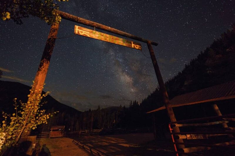 Tumbling River Ranch, Colorado - Entrance