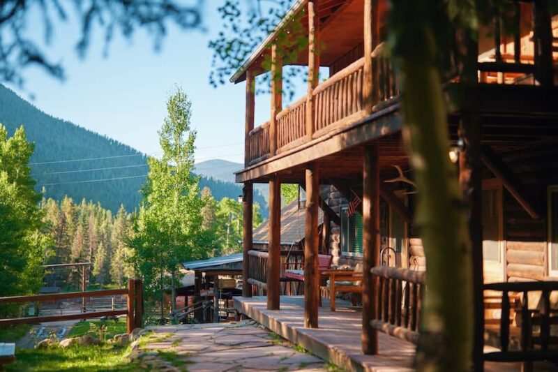 Tumbling River Ranch, Colorado - Porch