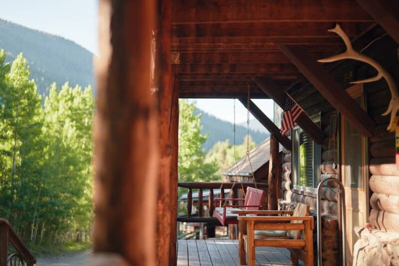 Tumbling River Ranch, Colorado - Porch